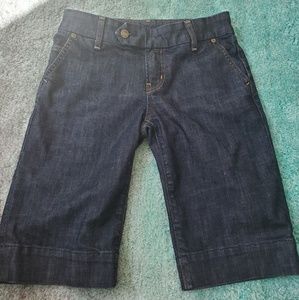 Citizens of Humanity Dark Wash Bermuda Shorts 25